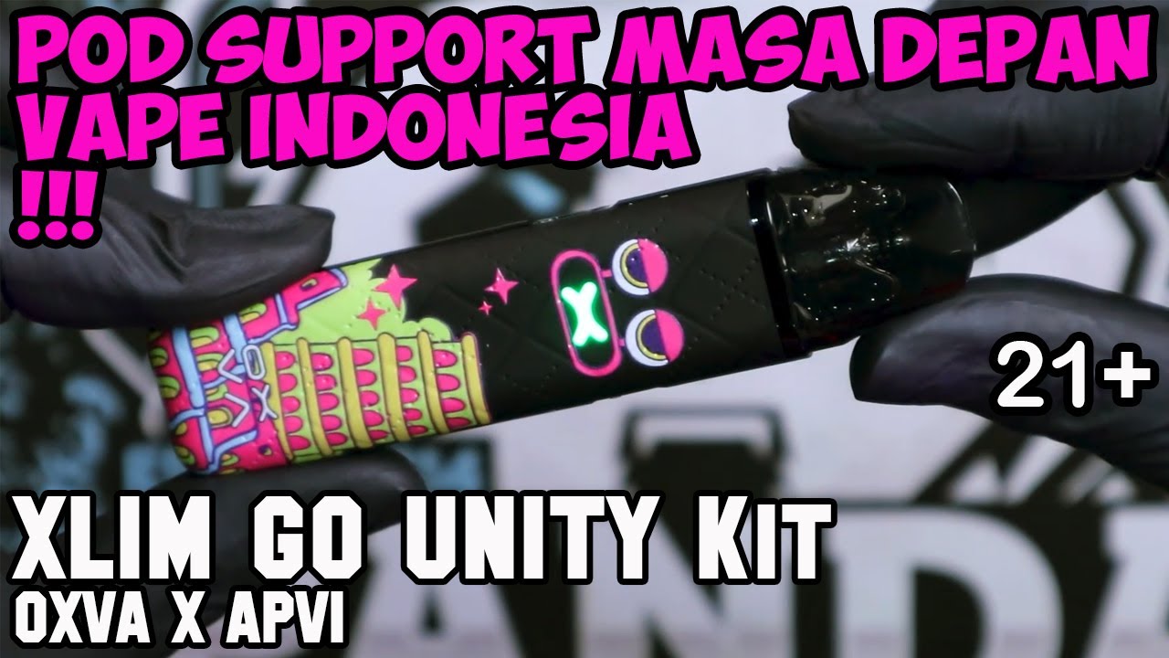 POD SUPPORT MASA DEPAN VAPE | XLIM GO UNITY Kit by OXVA & APVI