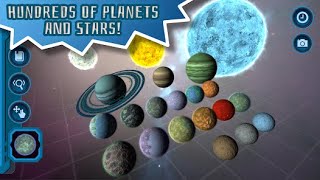 My Pocket Galaxy 3D Gravity Sandbox - Characteristic System The Movie Part 5 Lava Solar System