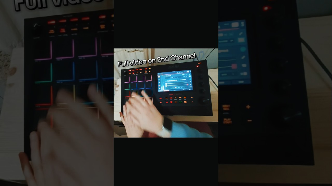 Making R&B Melodic Beat on Akai MPC Live 2 🎵 