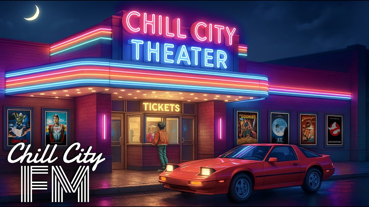 🍿 Friday Night In The 80s  | Retro Nostalgia Ambiance | Sentimental Synthwave & Retrowave Vibes