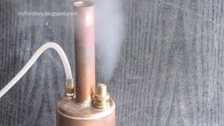 Make a Simple Boiler for Model Steam Engines Part 3 Safety Valve