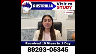 Australia Student Visa 2023 | Australia cultural Exchange Program | 10 Visas in 1 Day |
