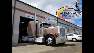 Peterbilt Semi Truck Paint Detail Albany Auto episode 2