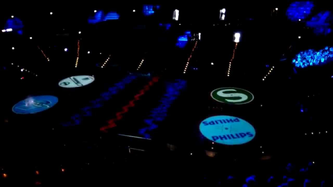 Hamburg Freezers Einlaufshow 15/16