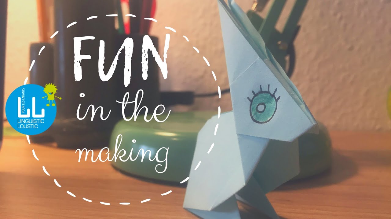 Fun In The Making | EASTER RABBIT ORIGAMI