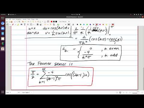 Fourier Series Video 4 - Examples - YouTube