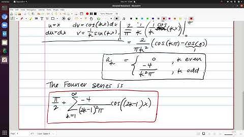 Fourier Series Video 4 - Examples