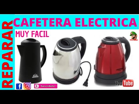 Reparación De Cafetera Eléctrica No Prende SUPER EASY! (REPARAR HERVIDOR DE  AGUA ELECTRICO= 