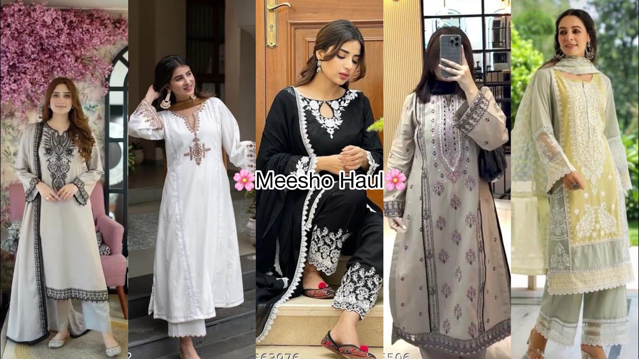 *Trendy* Stylish Pakistani Suits from MEESHO🌸 | Festive Ethnic Pakistani Suits | Affordable🌝 