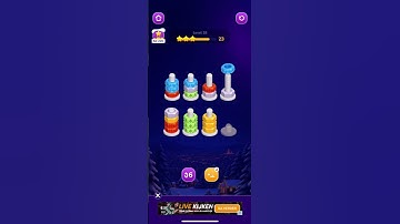 Nut Sort: Color Sorting Game | Level 18 | NO REVERTS #mobilegame #gaming  #gameplay