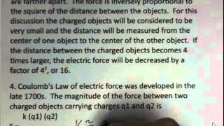 Electrostatics: Concepts of Electric Force