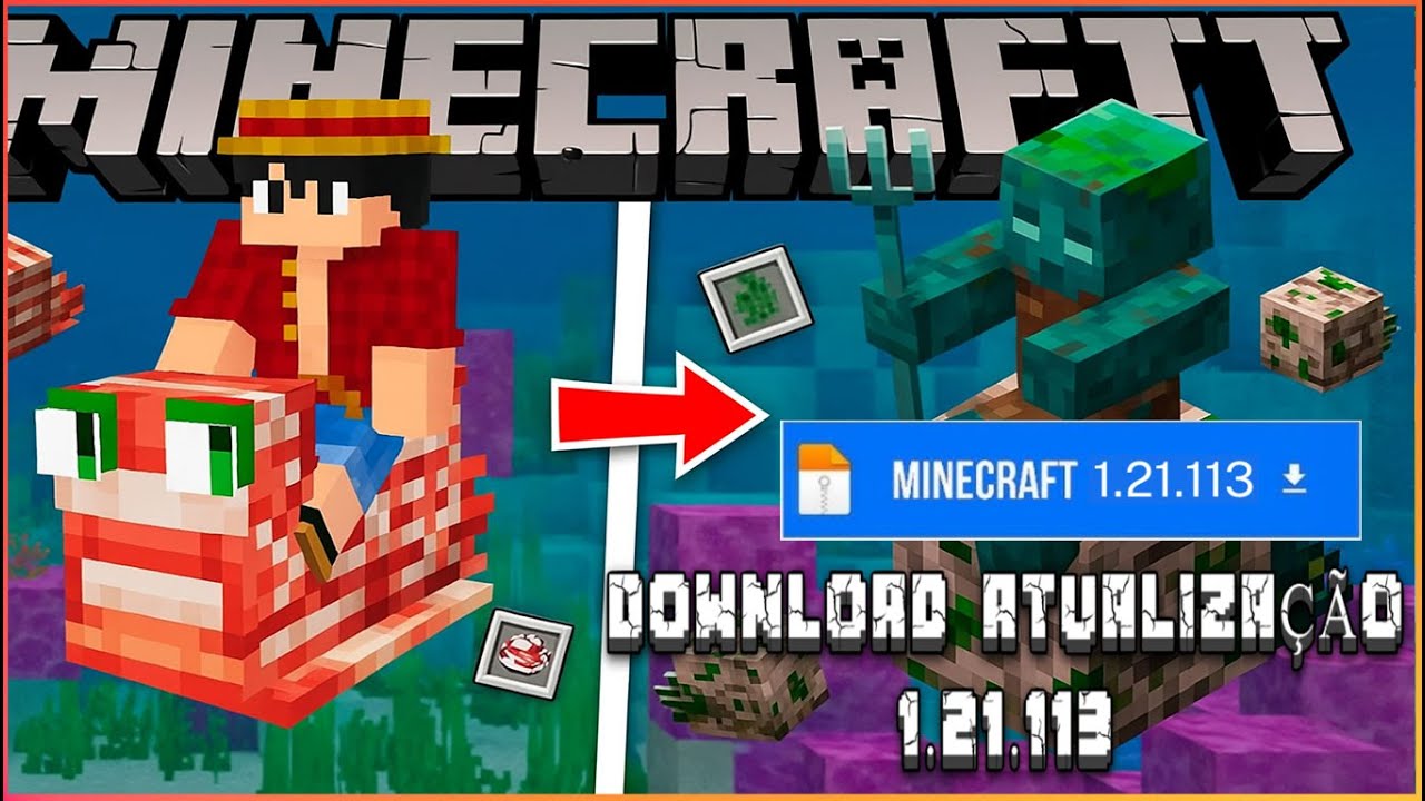 DOWNLOAD minecraft 1.21.113 COMO BAIXAR O MINECRAFT DE GRAÇA - YouTube