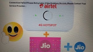 How to Adding Reliance Jio or any APN on Unlocked Airtel 4G Hotspot Huawei and working on it 100% screenshot 3