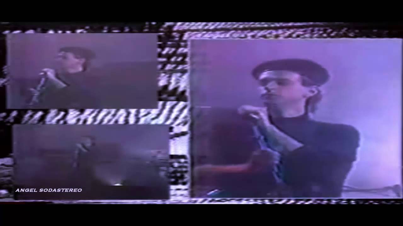 Soda Stereo - Danza Rota [Programa Mala Noche No!] ©1988 - YouTube