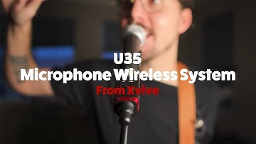 Introducing the Xvive U35: Wireless Freedom for Your Microphone
