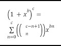 GEOMETRIC BINOMIAL SERIES Taylor Maclaurin SERIESSUM LINEST POLYNOMIAL Regression Google Sheets