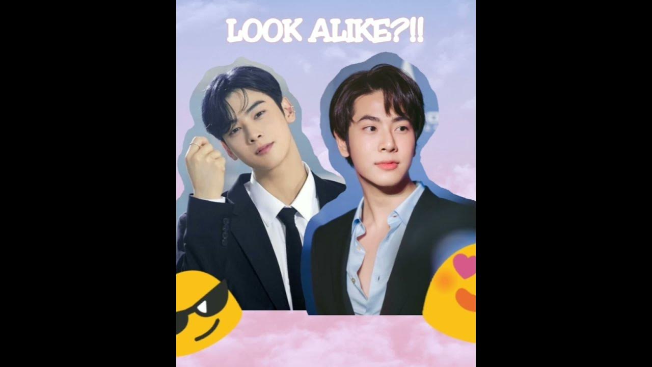 Mix sahaphap and Eunwoo of astro are look alike?! 