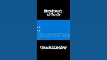 Microsoft Global Outage | CrowdStrike | Blue Screen Of Death #microsoft #shorts #crowdstrike #bsod