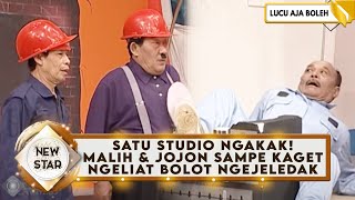 SATU STUDIO NGAKAK! MALIH & JOJON SAMPE KAGET NGELIAT BOLOT NGEJELEDAK - NEW STAR