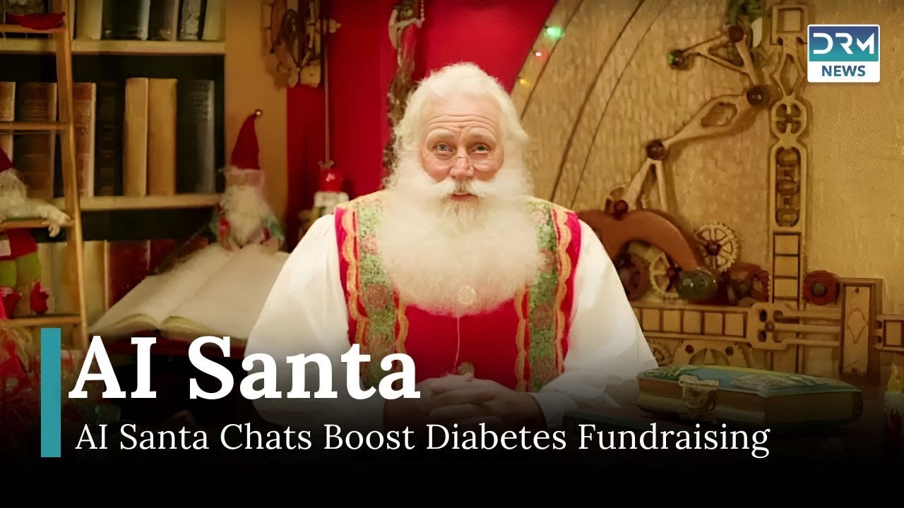 AI Santa Talks to Kids, Supports Type 1 Diabetes Research | News Today | TSC | AR13