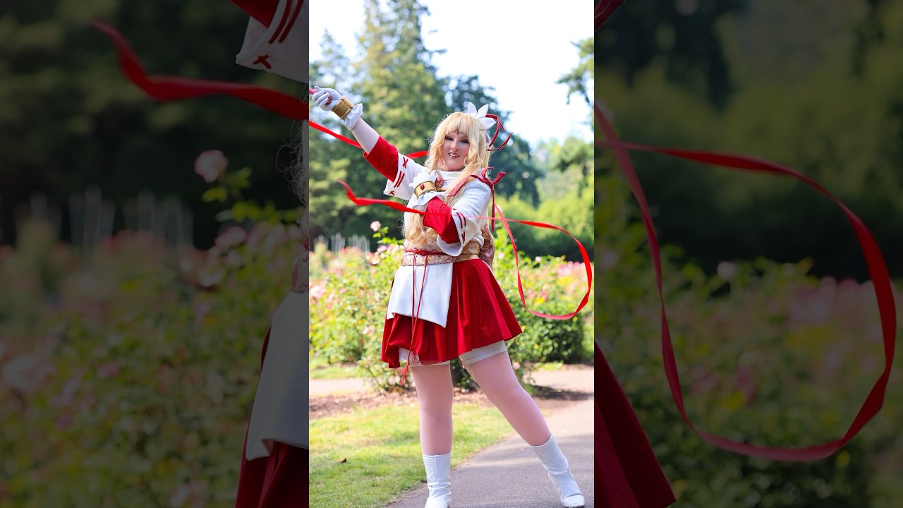 Cosplay Photoshoot at the Rose Garden - Results! #cosplayphotoshoot