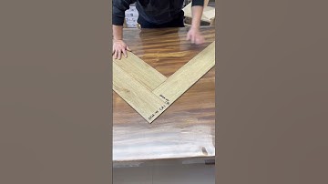 How to install herringbone SPC flooring?