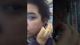 Getting an Ear Piercing at @BanterbyPiercingPagoda #tiktok Store1454 #banteremployee