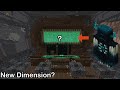 Activated New Dimension  In Minecraft 1.19 Deepdark!!!!
