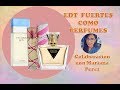 TOP 3 DE EAU DE TOILETTE FUERTES COMO PERFUMES COLABORACION CON MARIANA PEREZ