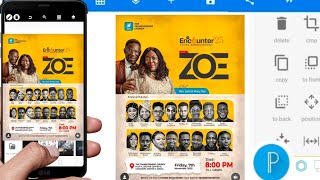 Church Flyer Design in Pixellab || Pixellab Tutorials 
