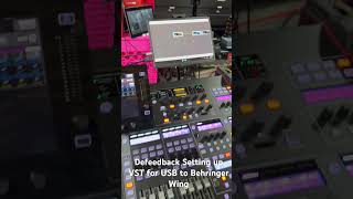 Defeedback Setting up VST Host to use USB for Behringer Wing