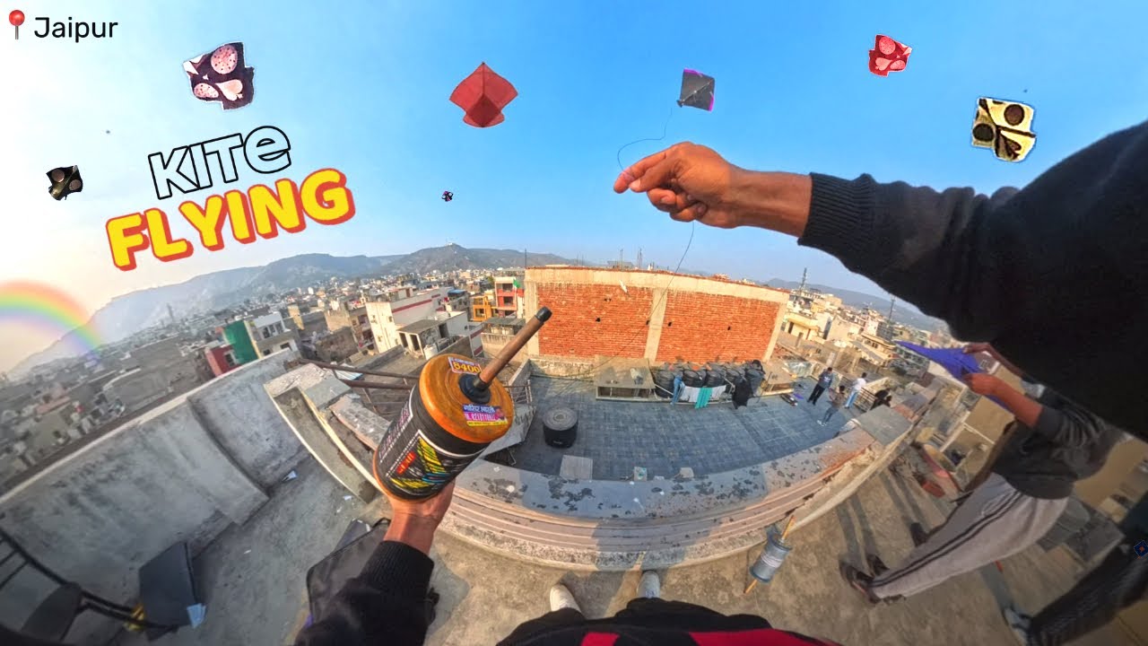 LOHRI KITE FLYING & KITE FIGHTING 📍JAIPUR 2026  #kiteflying #2026 