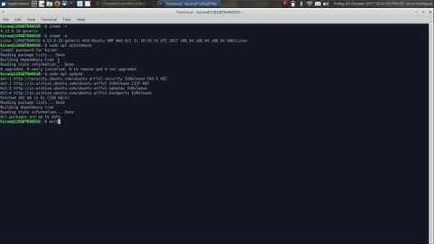 258 Timelapse Upgrade command line Xubuntu 17.10 Artful Aardvark from Xubuntu 17.04 Zesty Zapus