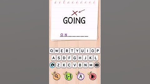 Brain Test : Tricky Words Level 241-250 gameplay walkthrough