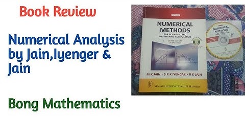 Book Review ||Numerical Analysis by Jain,Iyengar & Jain||Bong Mathematics