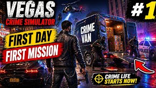 Vegas Crime Simulator Gameplay First Day First Mission No Commentary