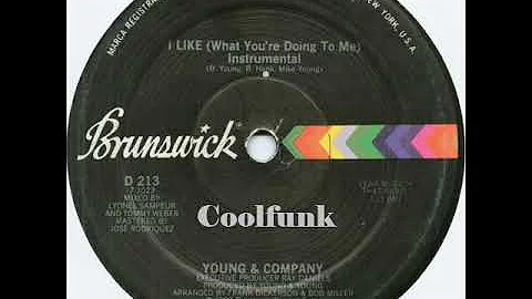 Young & Company - I Like (What You're Doing To Me)  12" Instrumental 1980