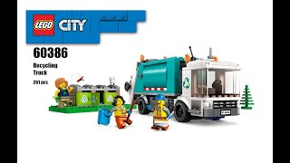 LEGO® City | Recycling Truck (60386)[261pcs] | Step-by-Step Build | @MarkBuildsLego