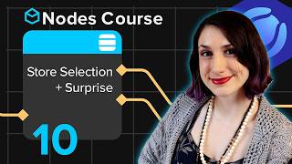 Store Selection Node + Surprise | Cinema 4D Nodes Course Part 10