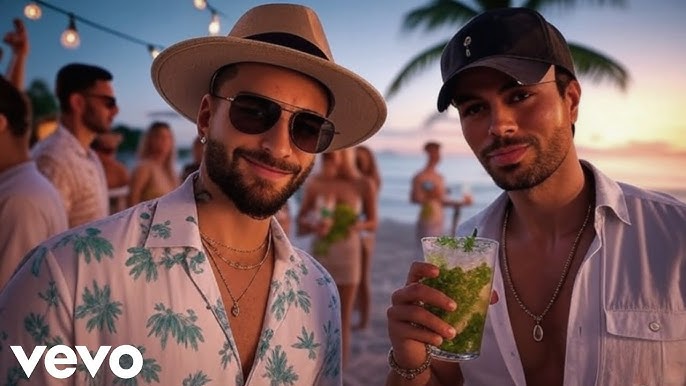 Maluma en el videoclip de Bronceador