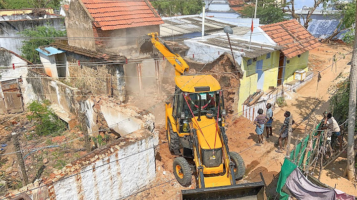 JCB 3DX Plus and Swaraj Tractor Loading Mud for Renovate Old House | JCB | jcb video