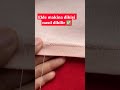 Elde makina dikişi nasıl dikilir ✅