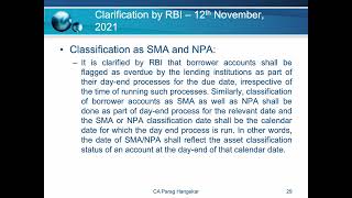 Details Bank Branch Audit - 2021-22 - IRAC, Asset Classification & Provisioning Guide