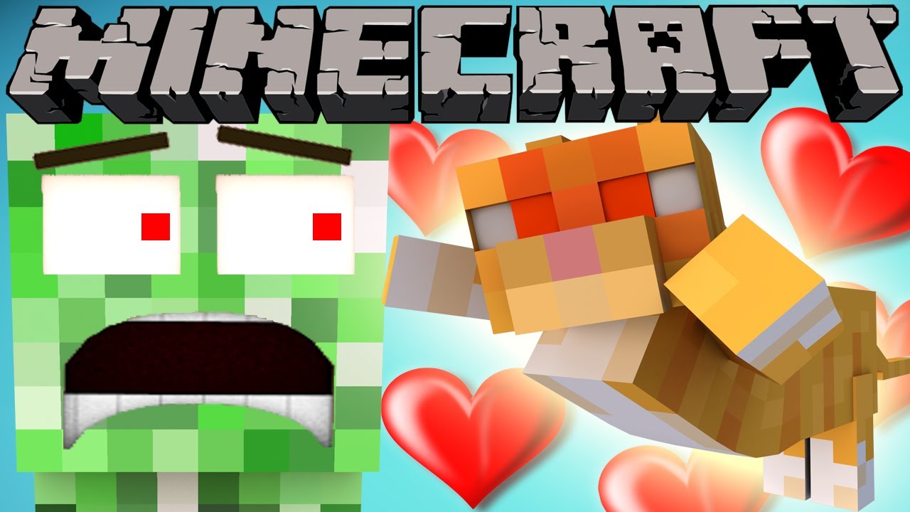 Why Creepers Are Scared of Ocelots - Minecraft - YouTube