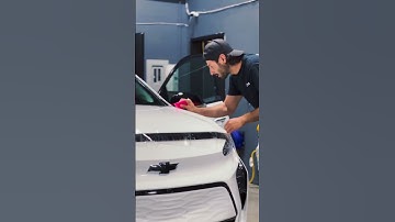 Meet the dynamic duo at Tintix: Sam & Moe! the Chevrolet Bolt with top-tier PPF and ceramic coating