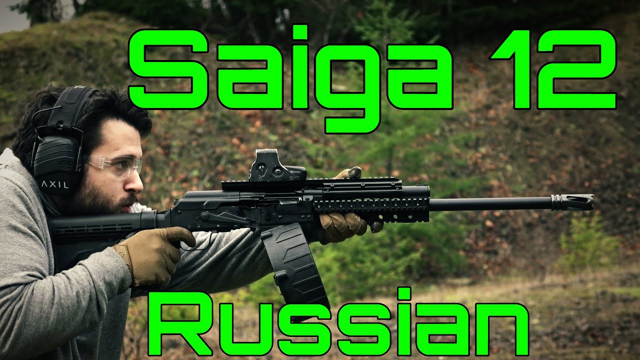 Saiga 12 Banned, Eclectic, Russian collectible YouTube