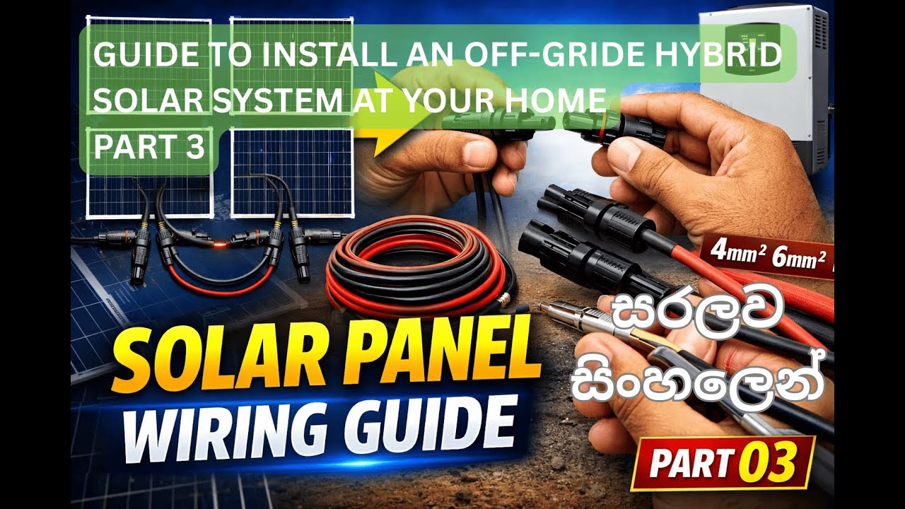 🔋3kW Off-Grid Solar System Installation - Part 3 - YouTube