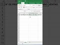Cómo ajustar automáticamente el ancho de las columnas en Excel #excel #shorts