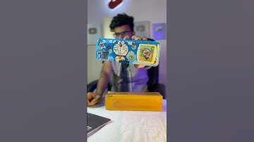 Doraemon Geometry Box with Calculator and Sharpener | Unique Stationery for Kids