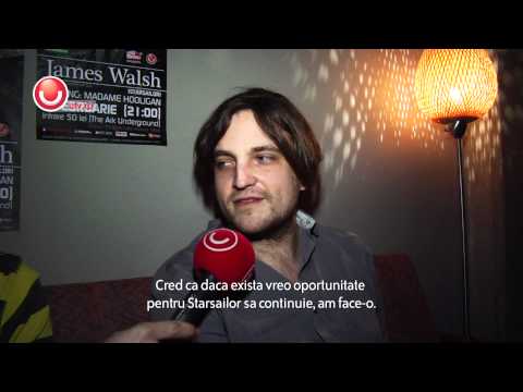 James Walsh (Starsailor) 2011 Interview @ Utv
